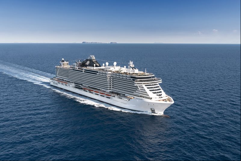 Navio de cruzeiro MSC Seaview da MSC Cruzeiros