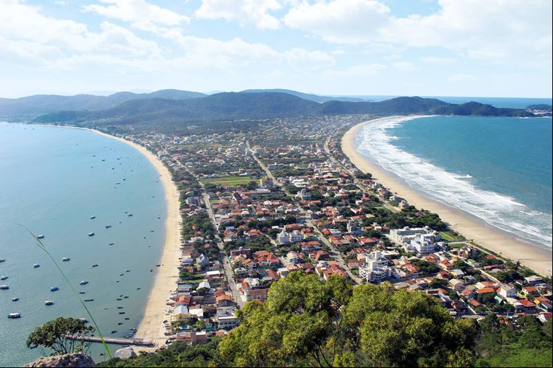 Parque Natural Municipal do Morro do Macaco - Bombinhas - Litoral Norte Catarinense - Costa Esmeralda - Estado de Santa Catarina - Regi