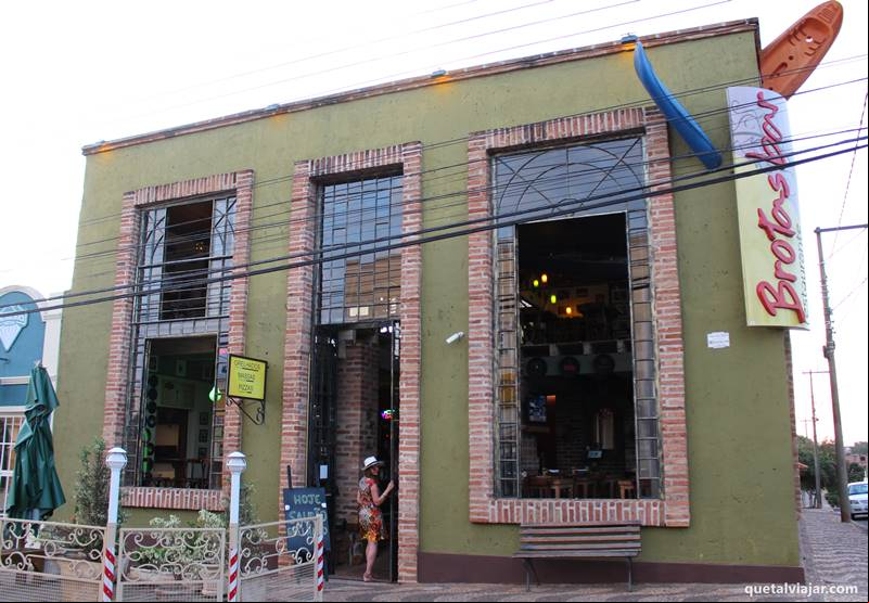 Fachada do Brotas Bar - Brotas - S