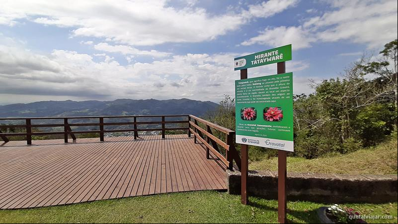Mirante Tatayware - Gravatal - Sul Catarinense - Estado de Santa Catarina - Regi