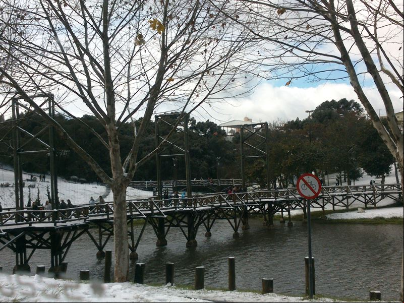 Neve em Guarapuava - Paran