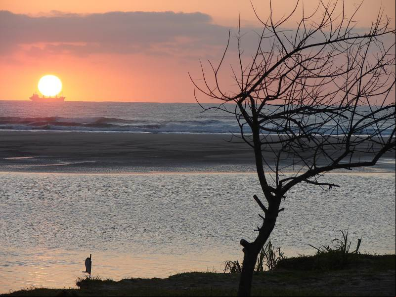 Praia de Ibiraquera - Barra de Ibiraquera - Imbituba - Litoral Catarinense - Estado de Santa Catarina - Regi