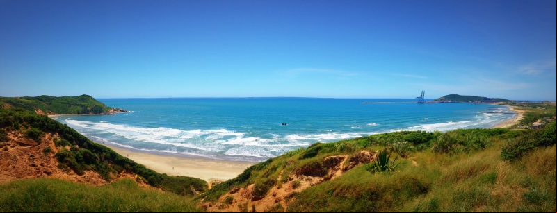 Praia do Porto - Imbituba - Litoral Catarinense - Estado de Santa Catarina - Regi