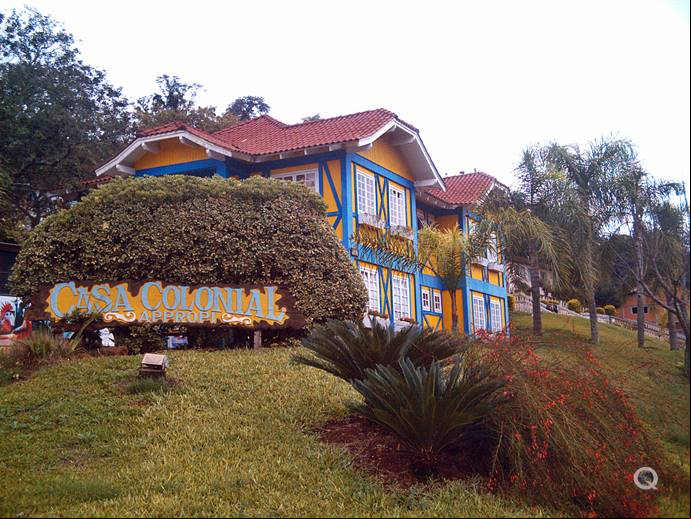 Casa Colonial - Piratuba - Estado de Santa Catarina - Regi