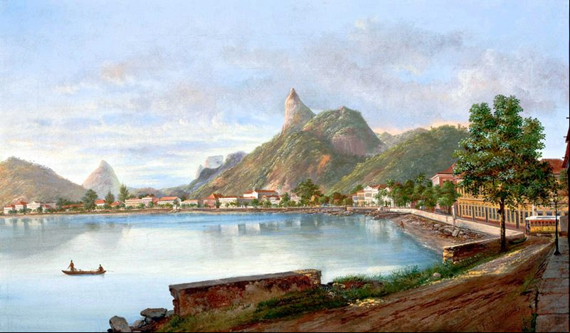 Rio antigo - Enseada de Botafogo - S