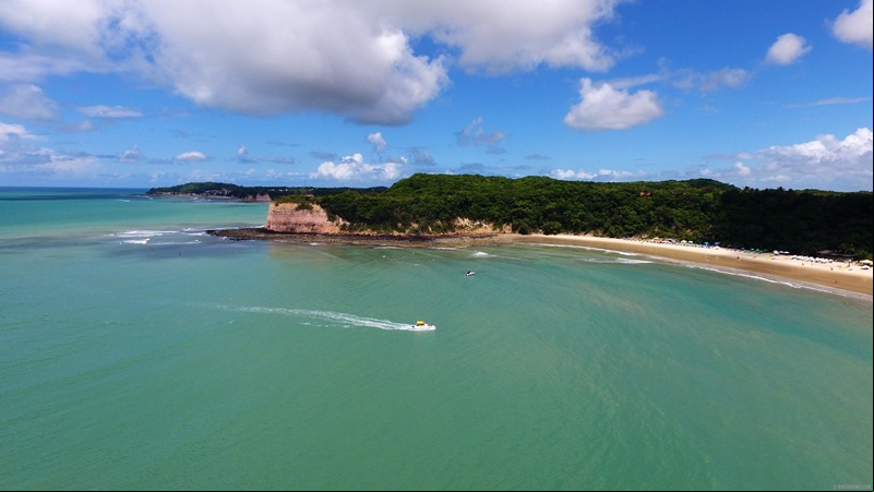 Praia do Madeiro - Tibau do Sul - Litoral Sul - Estado do Rio Grande do Norte - Regi