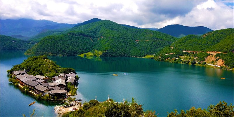 Destino de Viagem - Lago Lugu - Lugu lake - Ninglang - Yanyuan - Prov