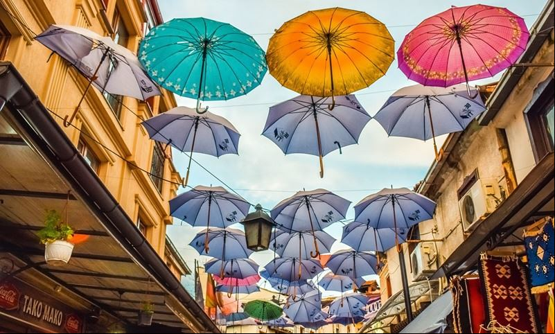 O custo de vida em Skopje, capital da Maced