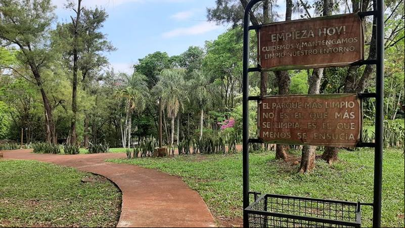 O caminho que leva aos Saltos del Monday 