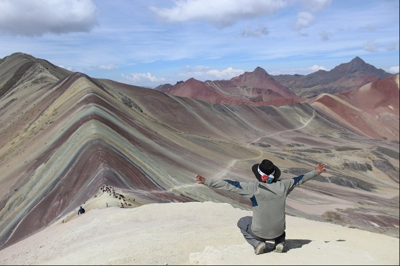 Destinos de viagem - Vinicunca ou Montanha de Sete Cores - Peru - Am