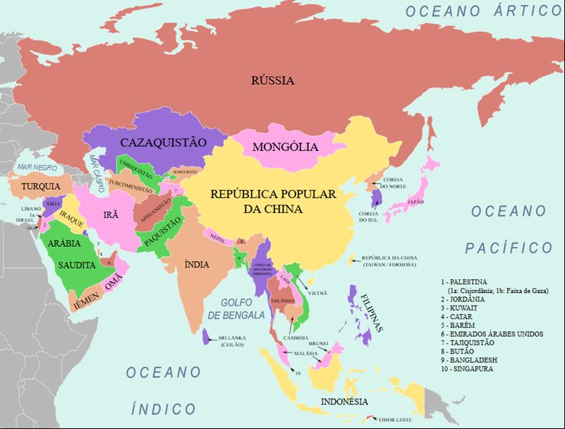 Mapa da 