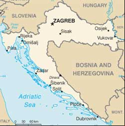 Mapa da Cro