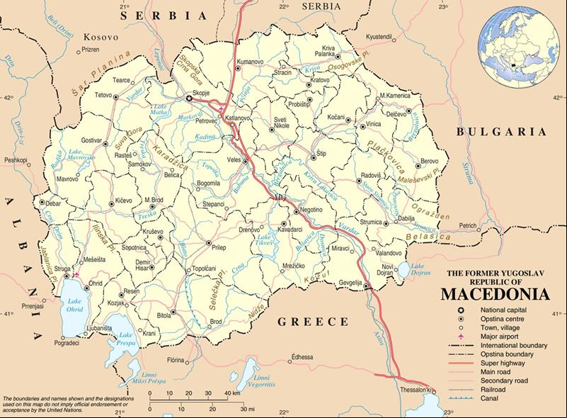 Mapa rodovi