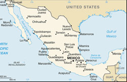 Mapa do M