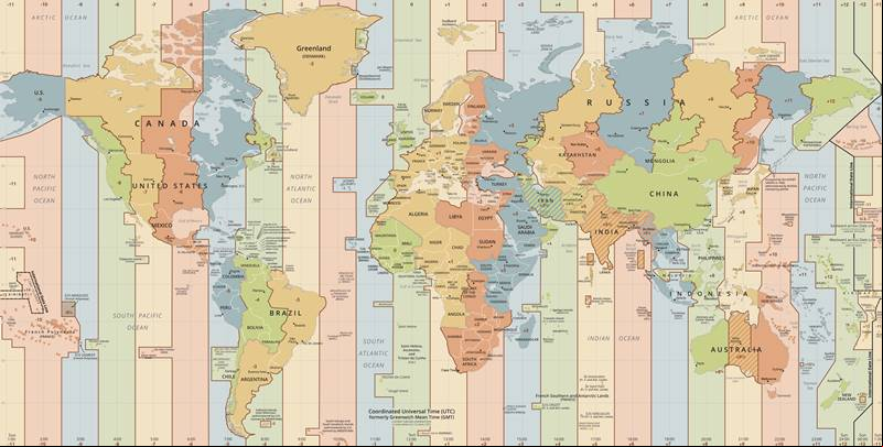 Mapas das Zonas Hor
