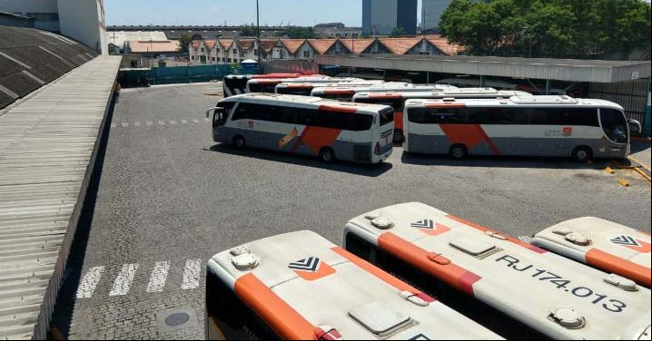 Ônibus de viagens intermunicipais da Viação Cidade do Aço Ltda. - Empresas de Ônibus do Brasil